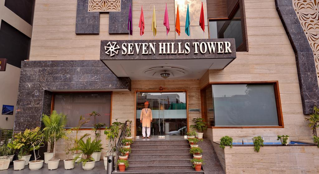 Hotel Seven Hills Tower Agra  Eksteriør bilde