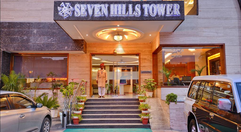 Hotel Seven Hills Tower Agra  Eksteriør bilde